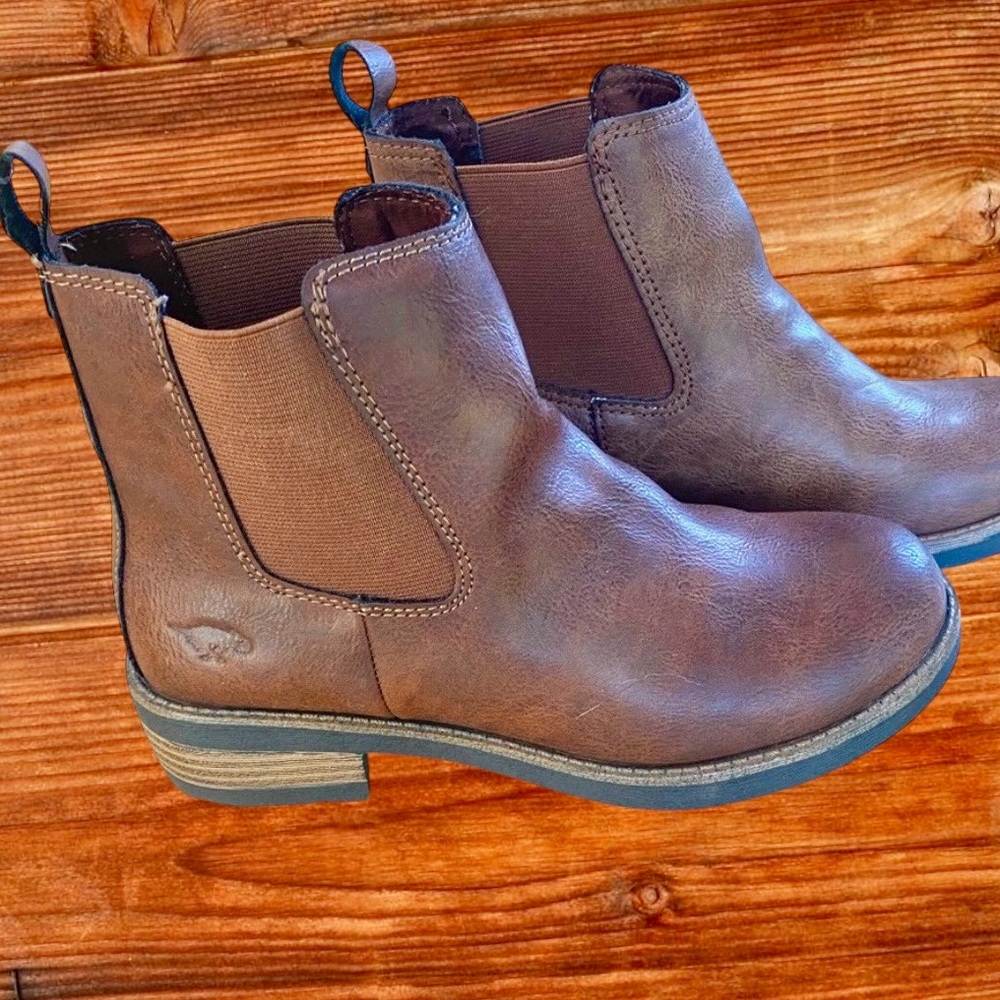 Rocket Dog Women Size 5.5 Ankle Boots Brown Excellent Condition Worn Once